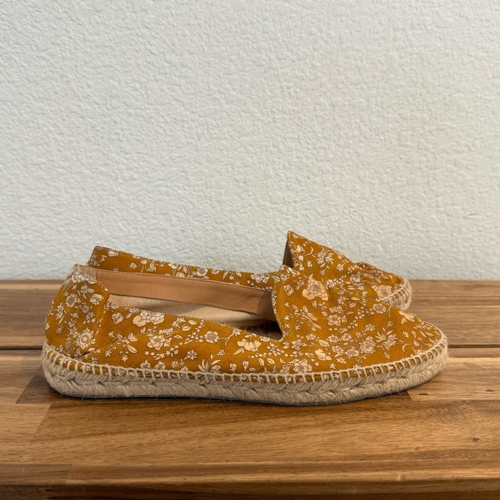 Castañer- Floral Canvas Espadrille - Size 39